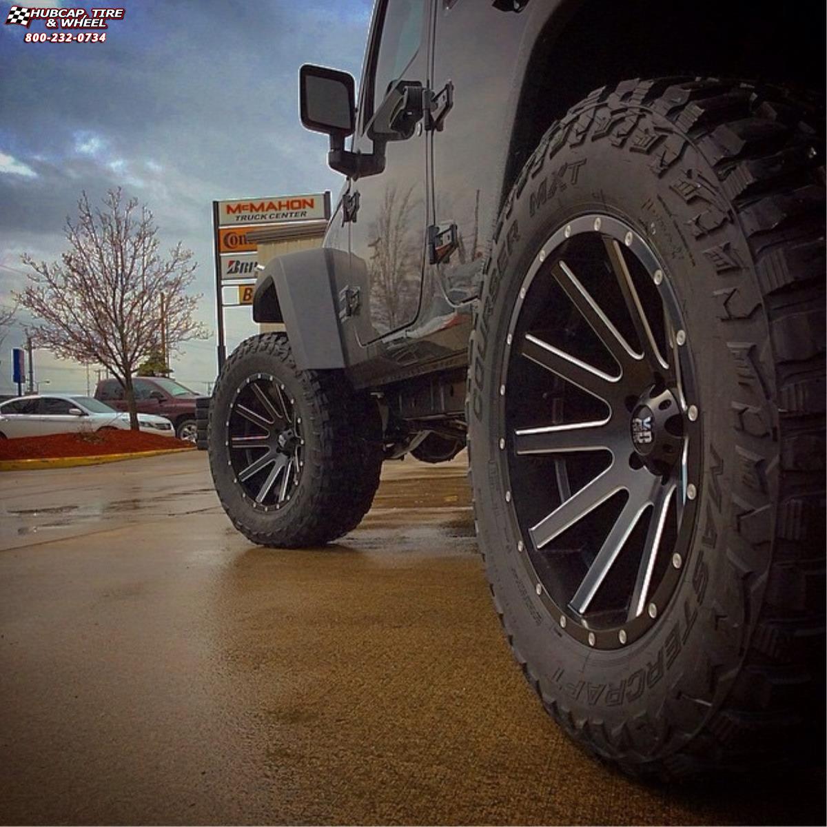 vehicle gallery/2015 jeep wrangler xd series xd818 heist 20x10   wheels and rims